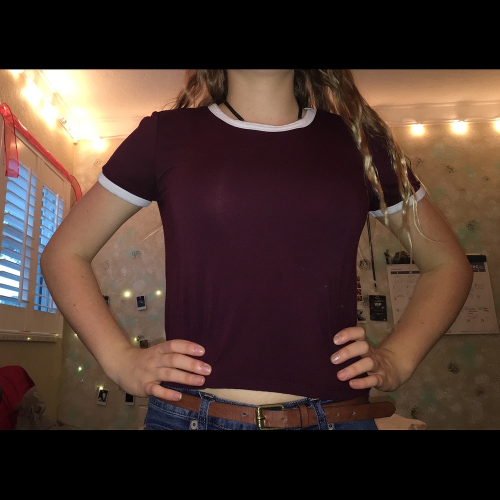 Youth crop top